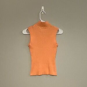 Ribbed Peach-tone Summer Tank